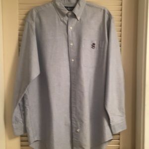 Blue oxford button down Ralph Lauren shirt